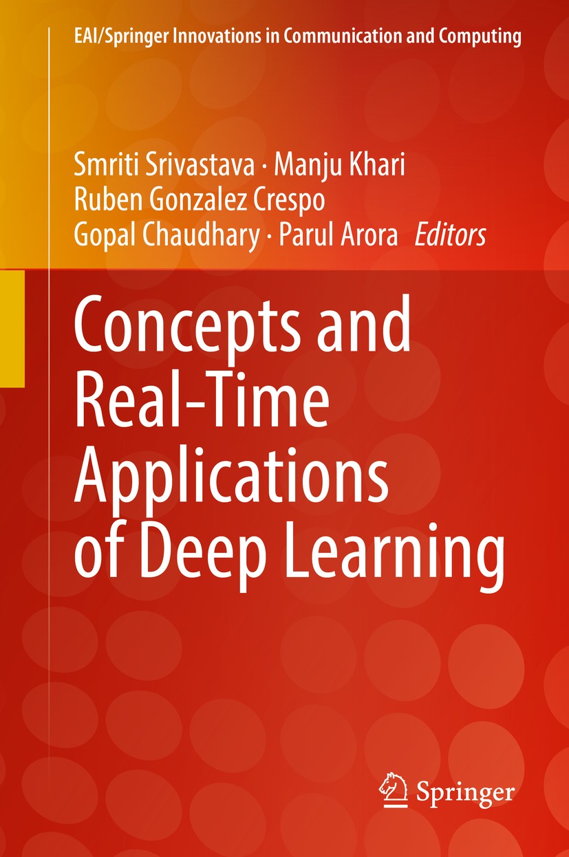 Book cover of Concepts and Real-Time Applications of Deep Learning - photo 1