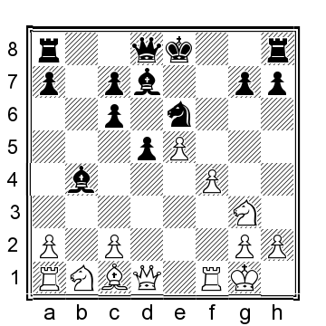 He continued with 14 Q h4 when I rushed with 15f5 allowing the queen - photo 7