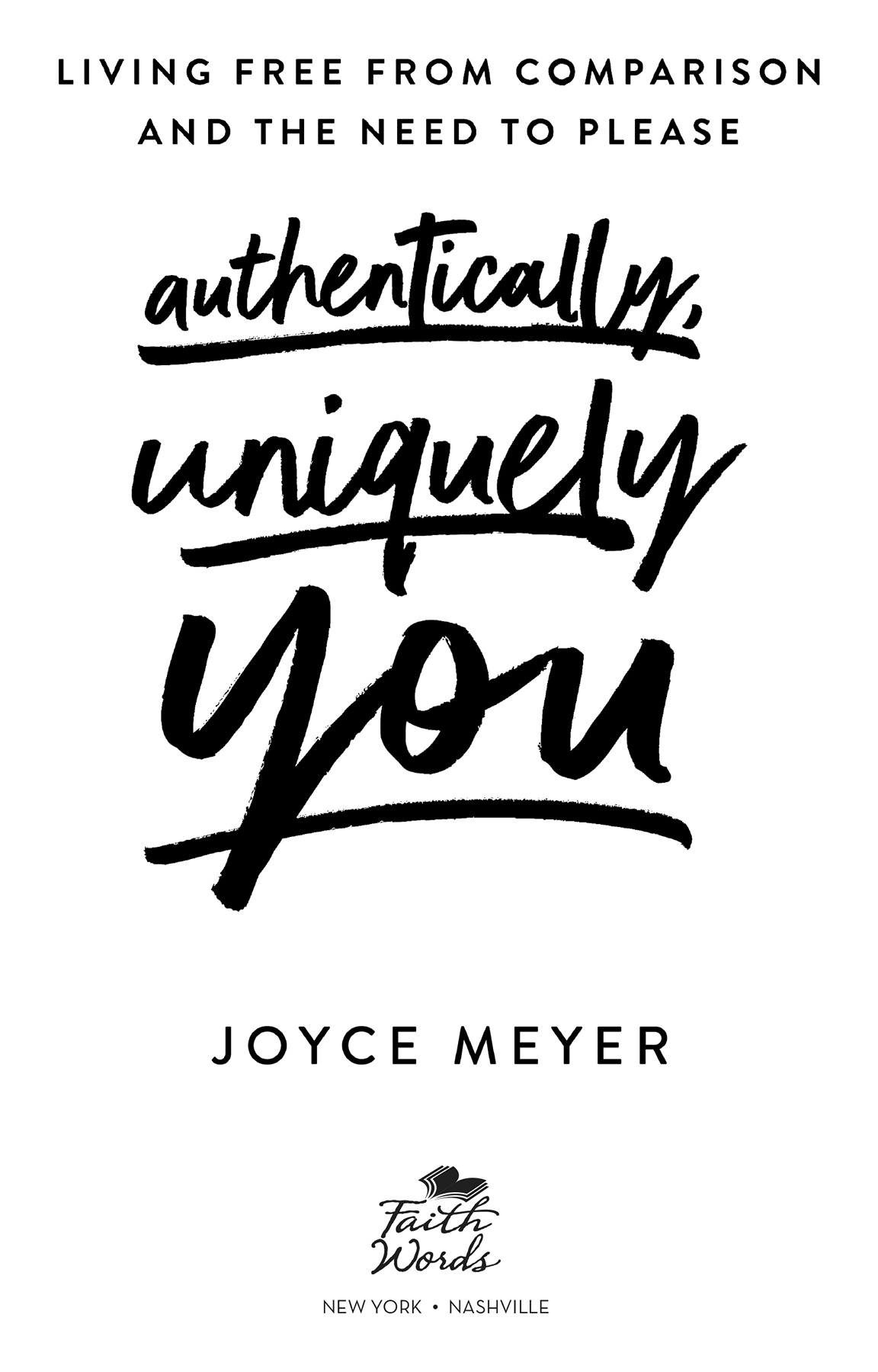 Copyright 2021 by Joyce Meyer Cover copyright 2021 by Hachette Book Group - photo 1