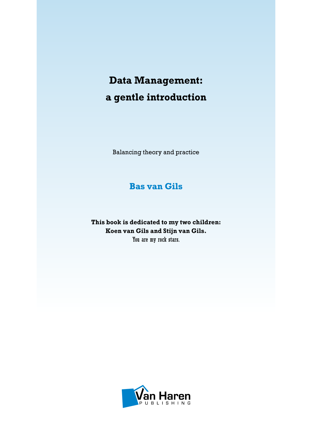 Colophon Title Data Management a gentle introduction Subtitle - photo 1