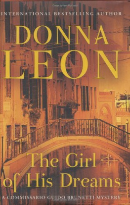 Donna Leon The Girl of His Dreams (Commissario Brunetti 17)