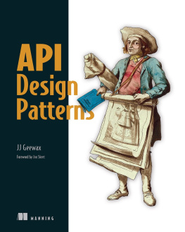 JJ Geewax - API Design Patterns