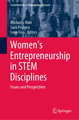 Michaela Mari - Womens Entrepreneurship in STEM Disciplines: Issues and Perspectives