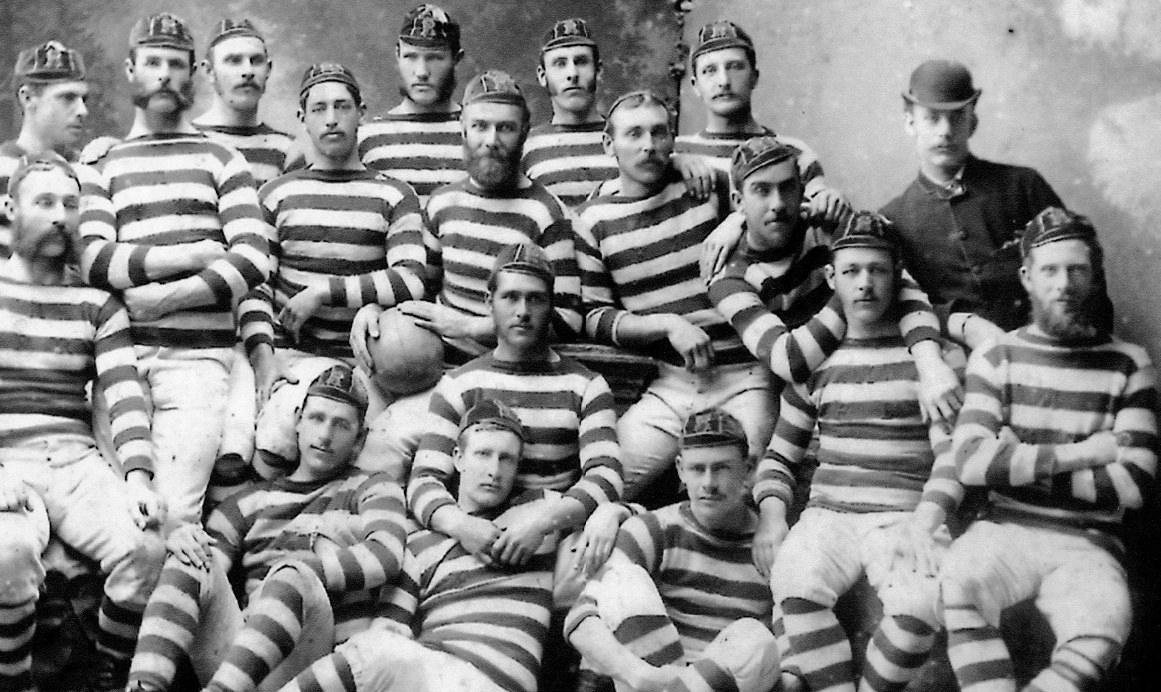 The 1883 Auckland representative team photo features a 21-year-old Joe Warbrick - photo 2