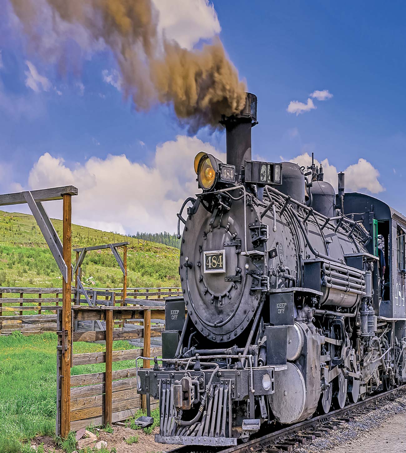 Cumbres Toltec Scenic Railroad Christ in the Desert Monastery outside - photo 6