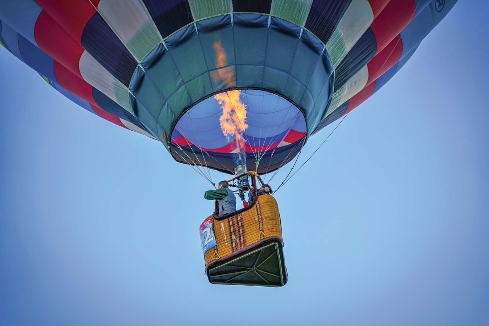 hot air balloon ride over Albuquerque Light Among the Ruins at the Jemez - photo 9