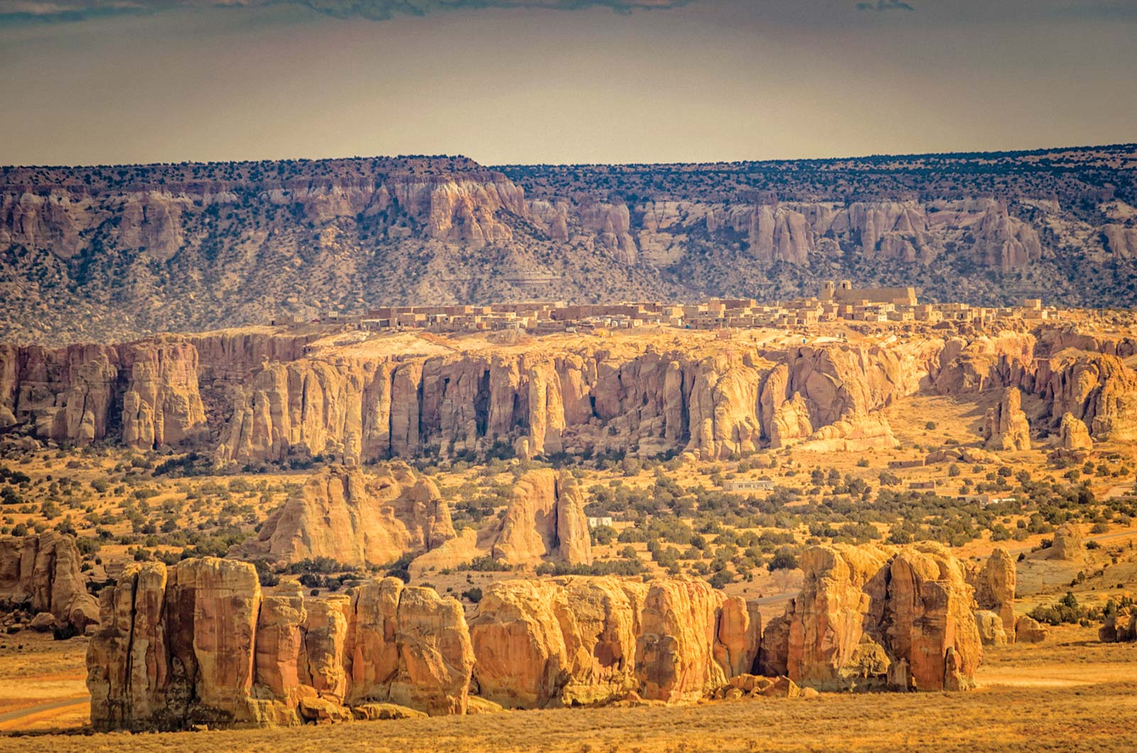 Built atop a windswept mesa the Sky City has persevered for centuries - photo 20