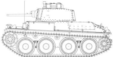 Panzer 38t Ausf C from 1939 Developed by the KD company for the - photo 6