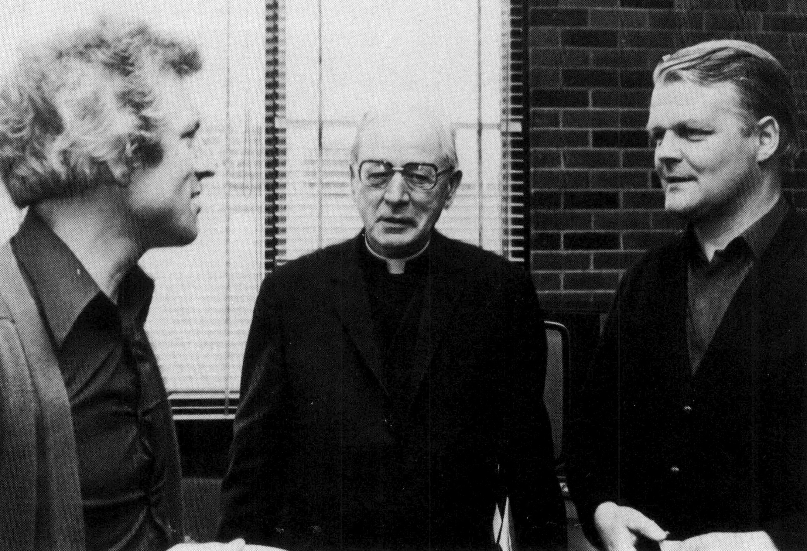 With Cardinal Alfrink and Brian Wicker Pax Christi International Council - photo 24