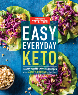 Americas Test Kitchen - Easy Everyday Keto: Healthy Kitchen-Perfected Recipes