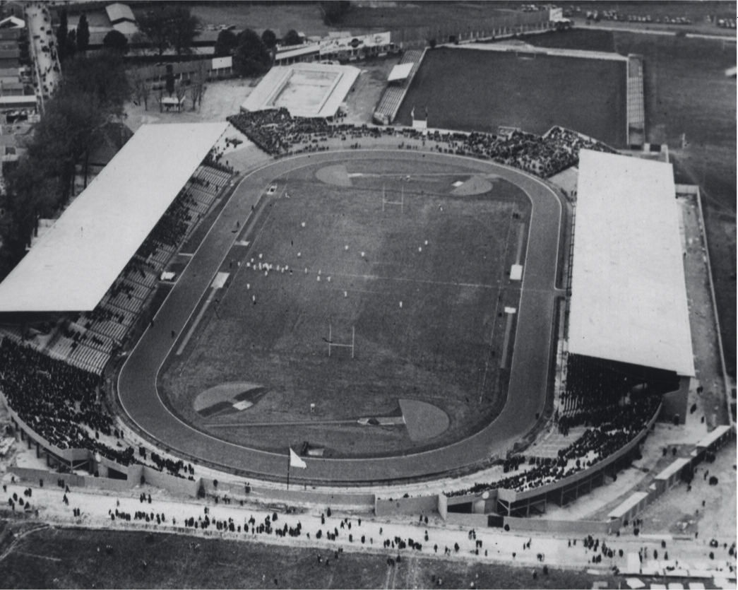 During the 1924 Olympics rugby was played at the Colombes Stadium in Paris - photo 5