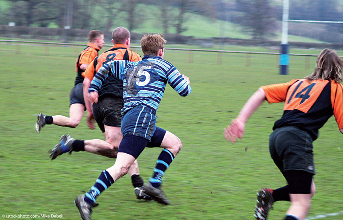 Rugby is a highly exciting game full of energy and pace RUGBY TERMS There - photo 2