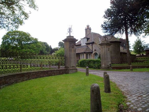 The gatehouse of Hamsterley Hall County Durham Surtees birthplace - photo 17