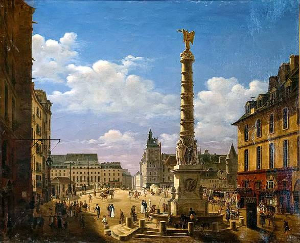 Place du Chatelet Paris by Etienne Bouhot 1810 Sue was born in Paris in 1804 - photo 17