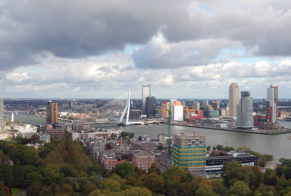 Rotterdam today The house-shaped sculpture marking Erasmus birthplace in - photo 16