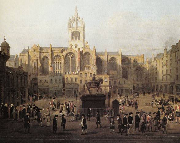 St Giles Cathedral Edinburgh in the late eighteenth century GLENFELL OR AN - photo 20