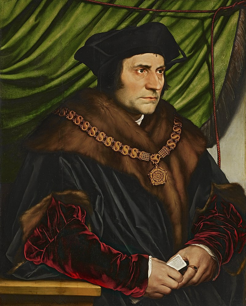 Sir Thomas More by Hans Holbein the Younger 1527 The first edition - photo 18