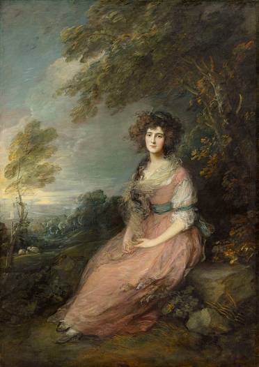 Elizabeth Ann Sheridan ne Linley 1754-1792 by Thomas Gainsborough 1787 - photo 13