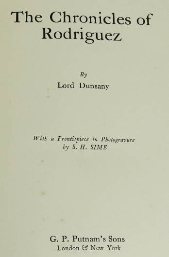 Title page of the British first edition Frontispiece of the British first - photo 13