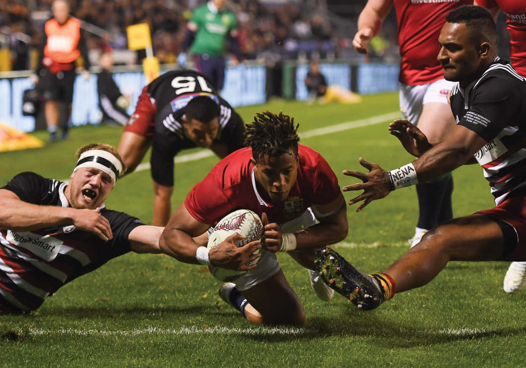 Wing Anthony Watson scores a second-half try as the Lions win the tour - photo 4