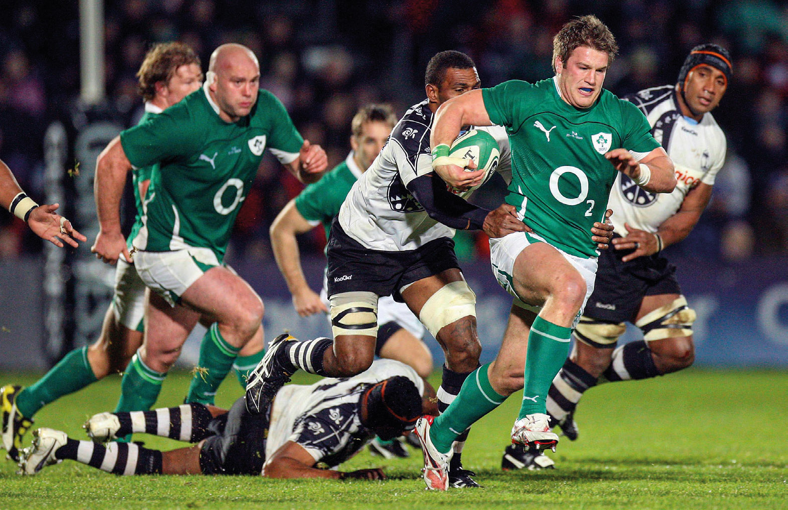 7 My debut Test match against Fiji at the RDS in November 2009 Dan - photo 7