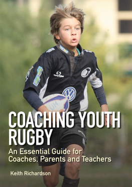 Keith Richardson Coaching Youth Rugby