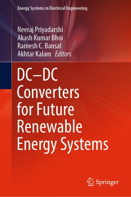 Neeraj Priyadarshi - DC―DC Converters for Future Renewable Energy Systems