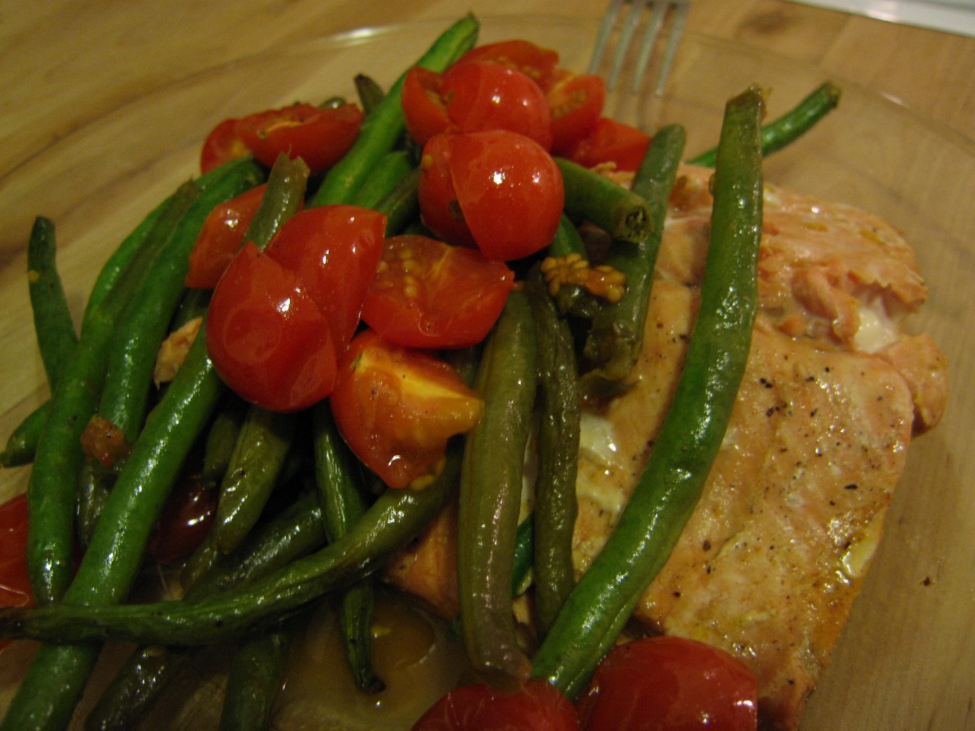 For dinner the classic combination of baked fish and vegetables is certainly - photo 7