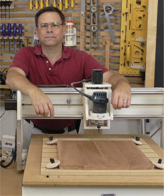 Here I am with my CNC machine About the Author Ralph Bagnall has been a - photo 5