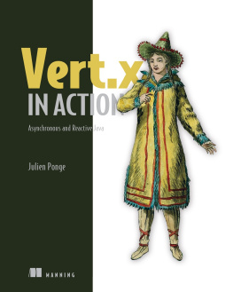 Julien Ponge - Vert.x in Action: Asynchronous and Reactive Java