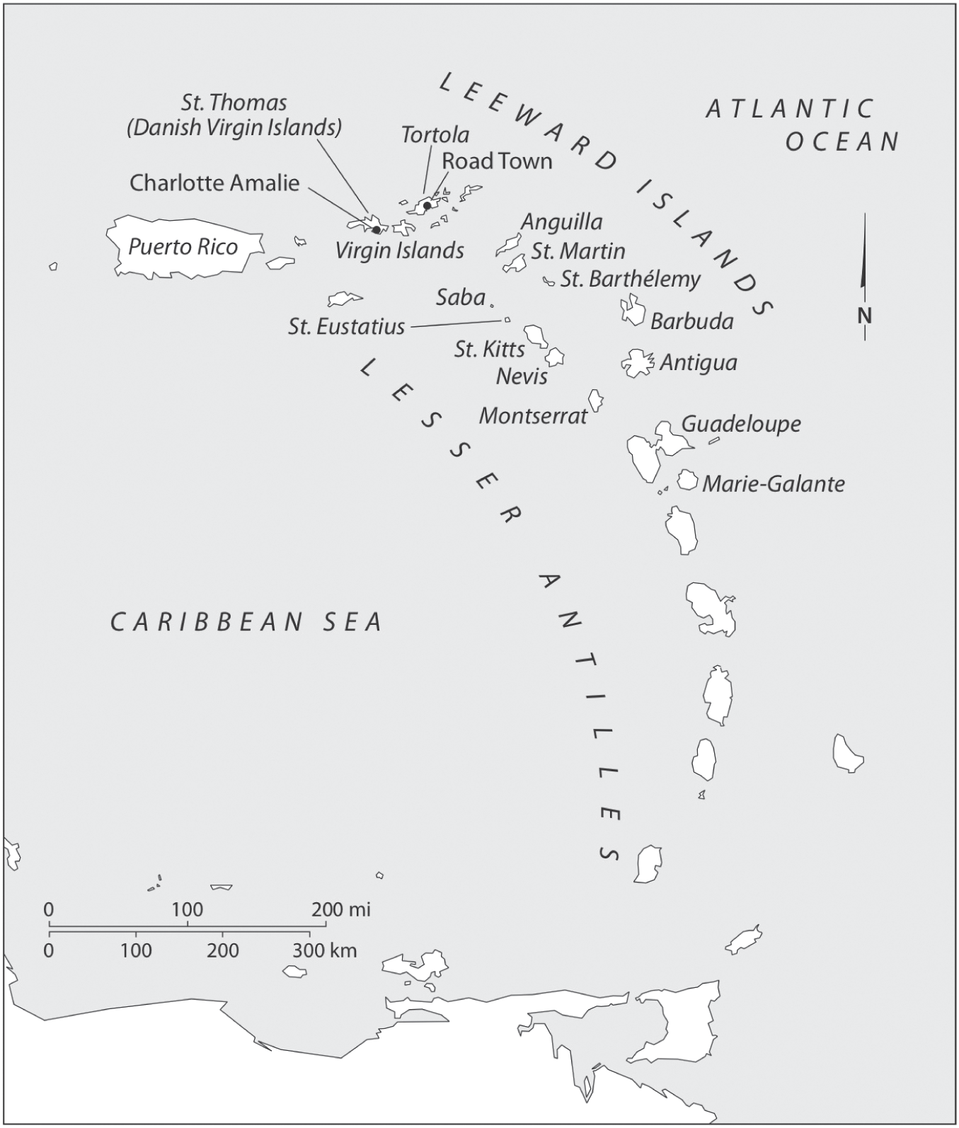 MAP 1 Leeward Islands Caribbean Sea MAP 2 Indian Subcontinent and the - photo 3