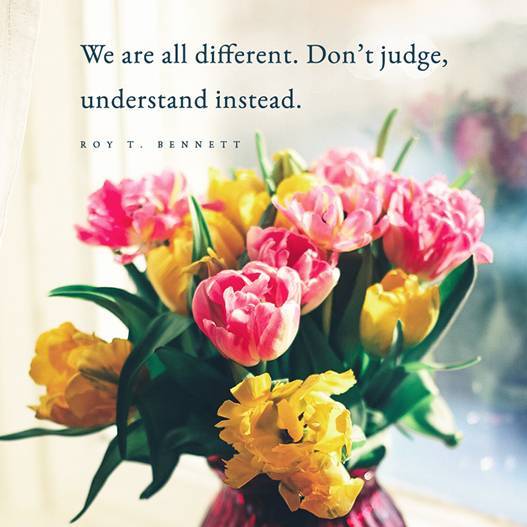 We are all different Dont judge understand instead Kindness Is Not a - photo 8