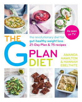 Hannah Ebelthite - The G plan diet : the revolutionary diet for gut-healthy weight loss