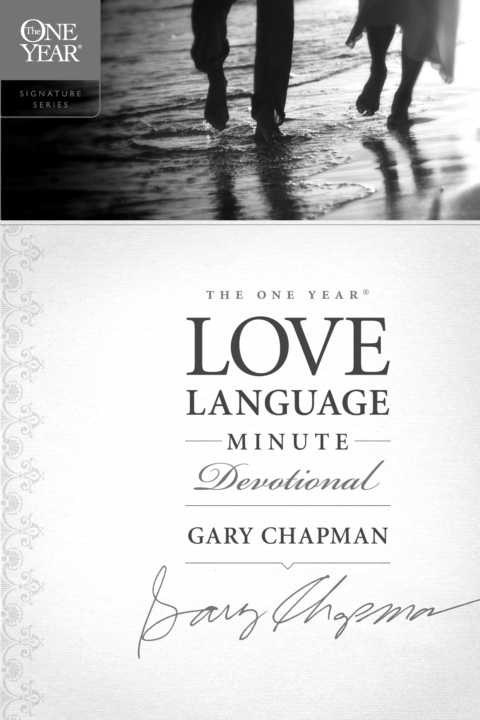 THE ONE YEAR O LOVE LANGUAGE MINUTE - photo 1