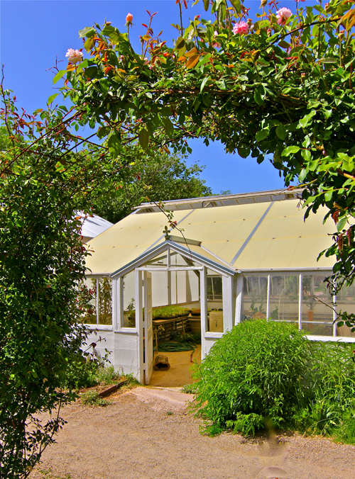 This beautiful greenhouse on an organic farm in New Mexico served as the - photo 4