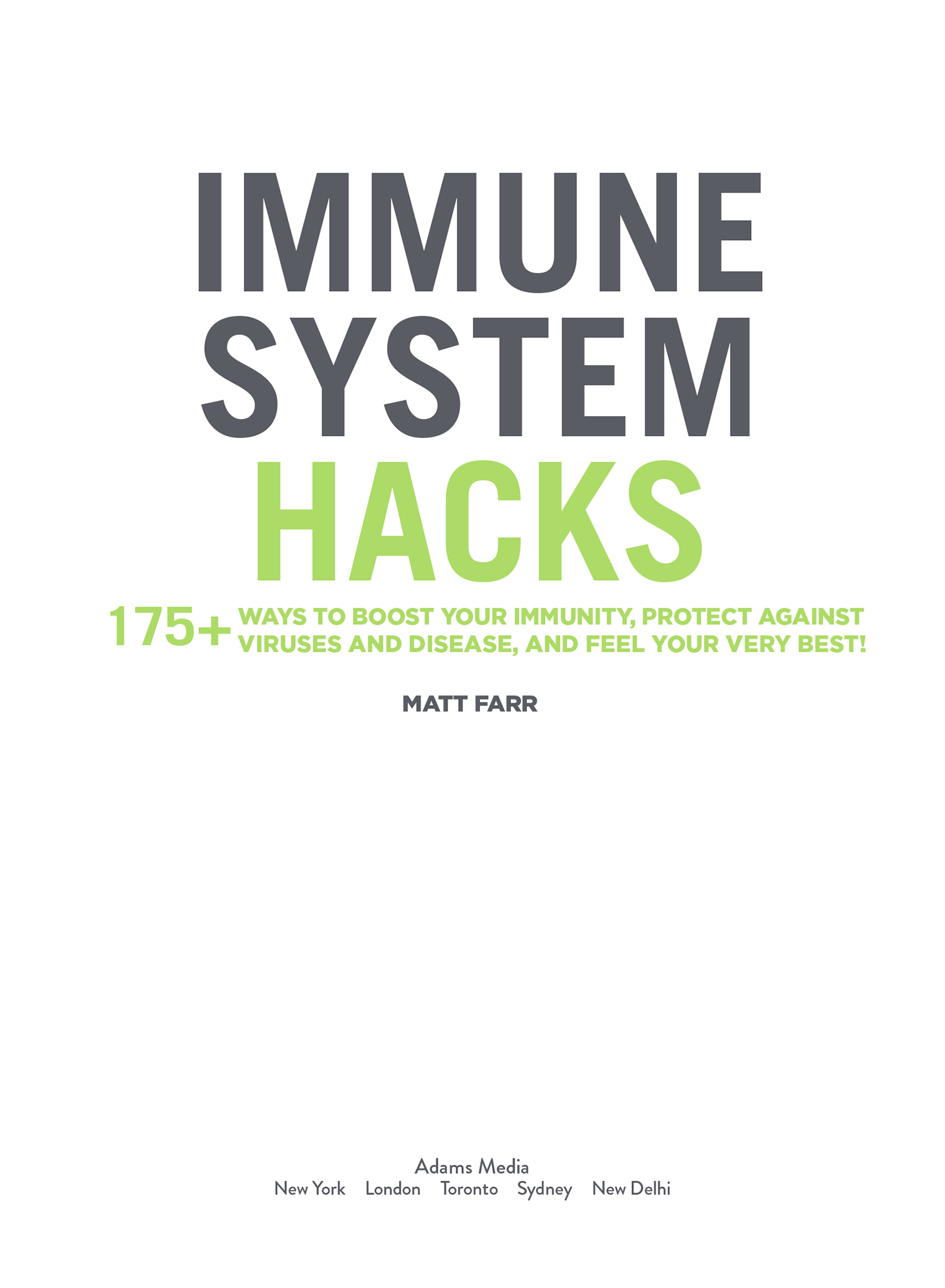 INTRODUCTION Its time to live your healthiest life The immune system is - photo 2