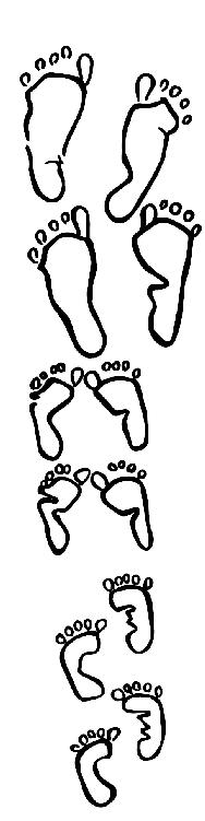As a youth with little a plan My dad oft-asked What footprints are you going - photo 3