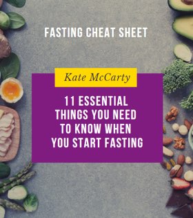 This cheat sheet includes 11 things to know and to do while you are fasting - photo 1