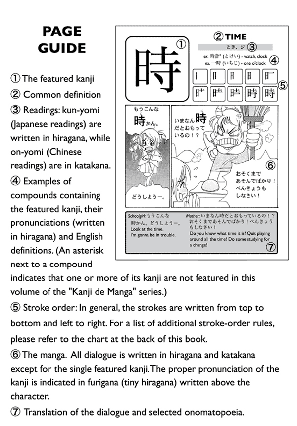 Kanji De Manga Volume 1 The Comic Book That Teaches You How To Read And Write Japanese - photo 7