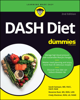 Rosanne Rust - Dash Diet for Dummies