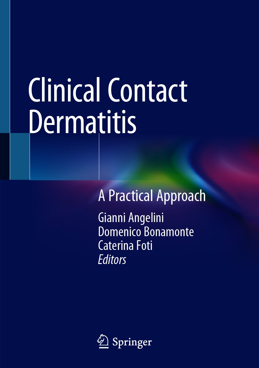 Book cover of Clinical Contact Dermatitis Editors Gianni Angelini - photo 1