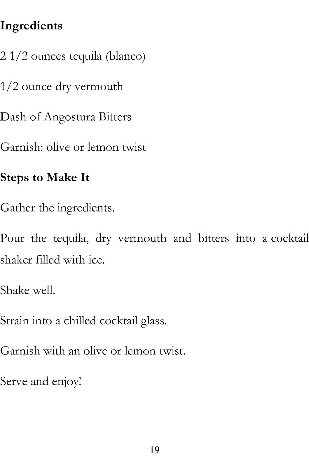 Homemade Cocktail Recipes Delicious Cocktail You Can Make and Enjoy at Home Cocktail Cookbook - photo 21