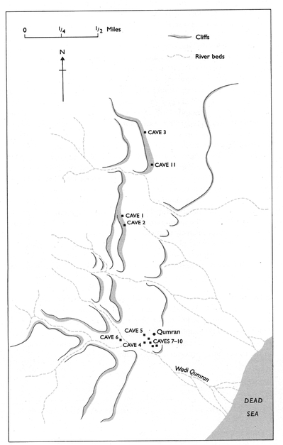 Map 2 The Caves of Qumran Has the greatly increased source material - photo 4