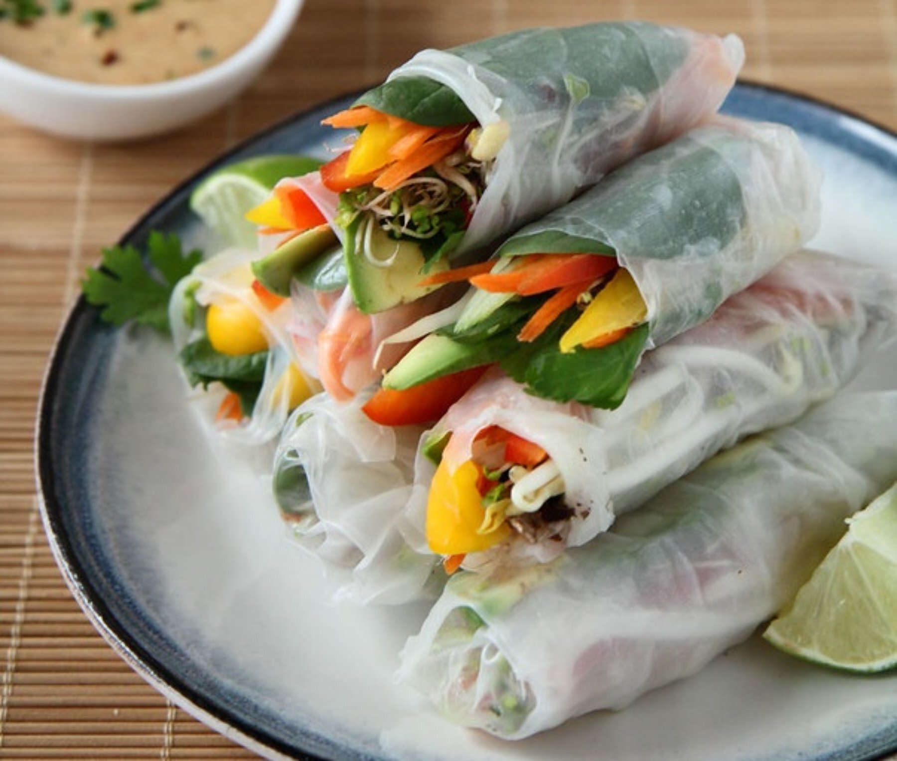 Spring rolls are a great entre that can be filled with a wide variety of fresh - photo 8