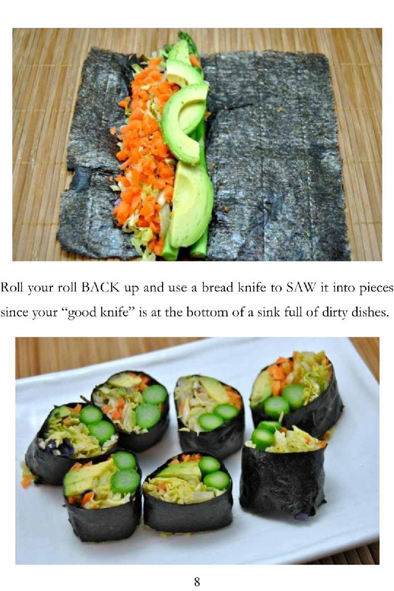 Recipes Book of Sushi Rolls Delicious Sushi Cooking Ideas For Your Meal Impressive Sushi Rolls - photo 7