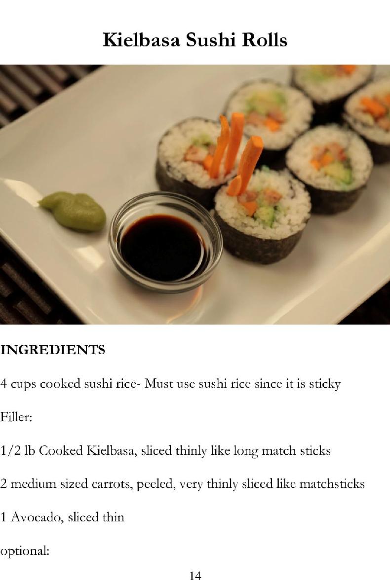 Recipes Book of Sushi Rolls Delicious Sushi Cooking Ideas For Your Meal Impressive Sushi Rolls - photo 13