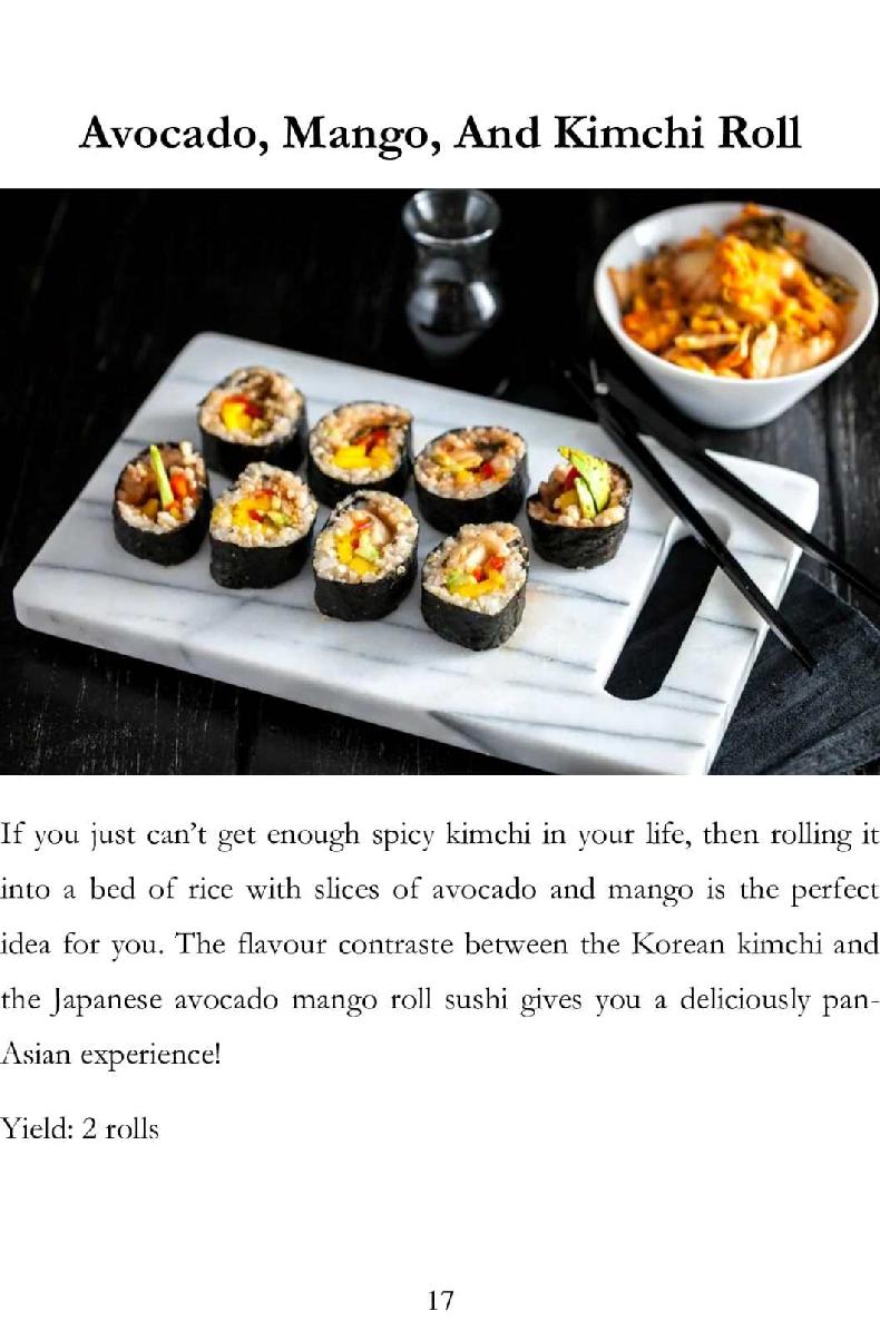 Recipes Book of Sushi Rolls Delicious Sushi Cooking Ideas For Your Meal Impressive Sushi Rolls - photo 16