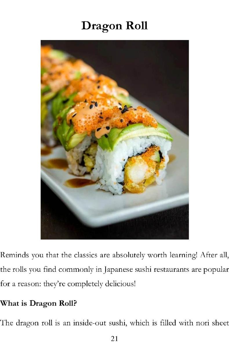 Recipes Book of Sushi Rolls Delicious Sushi Cooking Ideas For Your Meal Impressive Sushi Rolls - photo 20