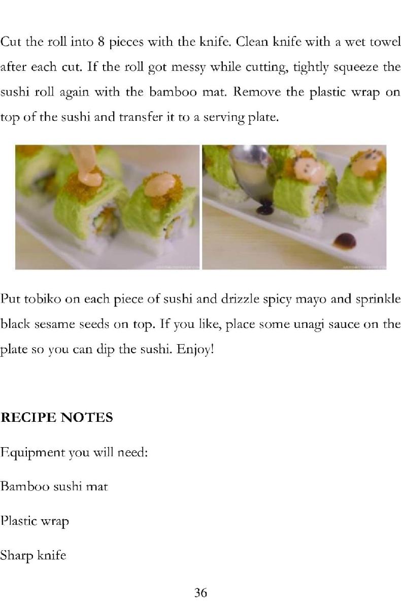 Recipes Book of Sushi Rolls Delicious Sushi Cooking Ideas For Your Meal Impressive Sushi Rolls - photo 35