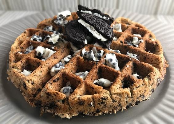 Crispy and soft these scrumptious Oreo waffles will quickly become your - photo 9